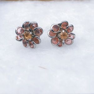 Flower earrings
